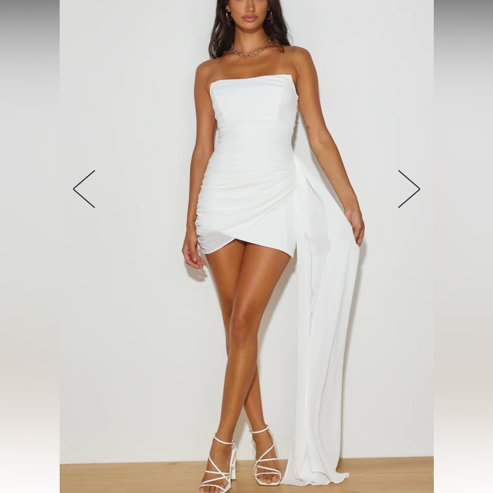 Hello Molly short white dress